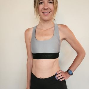 Koral Silver Sports Bra